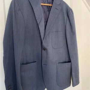 COPPLEY - Men’s Steel Blue Jacket / Blazer - Size 42 - Made in Canada